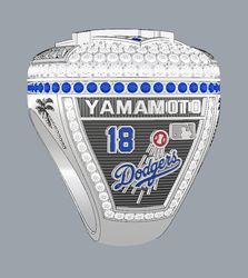 2025 Los Angeles Dodgers World Series Champions Ring  | Christmas Gifts for Fans