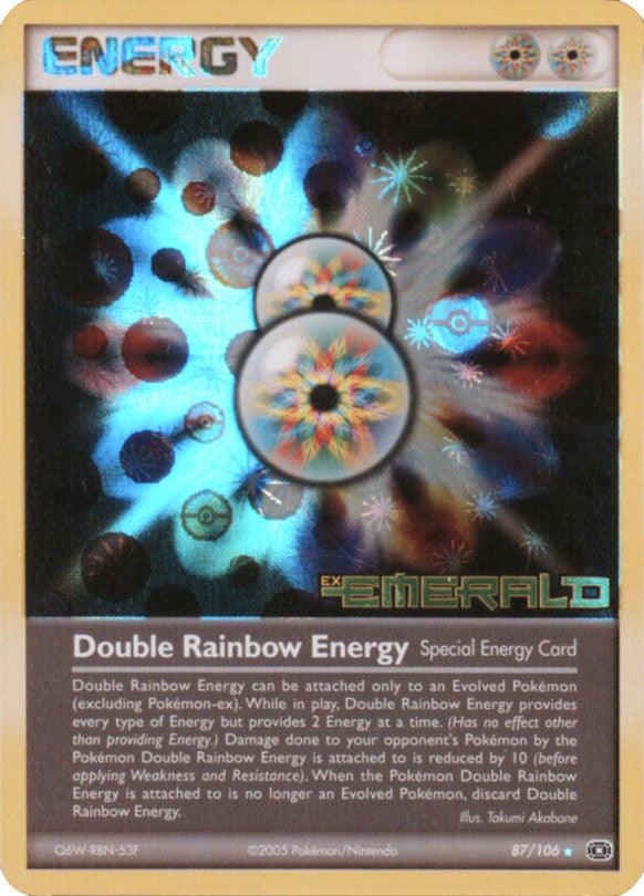 Double Rainbow Energy (87/106) (Stamped) [EX: Emerald] (Online Only)