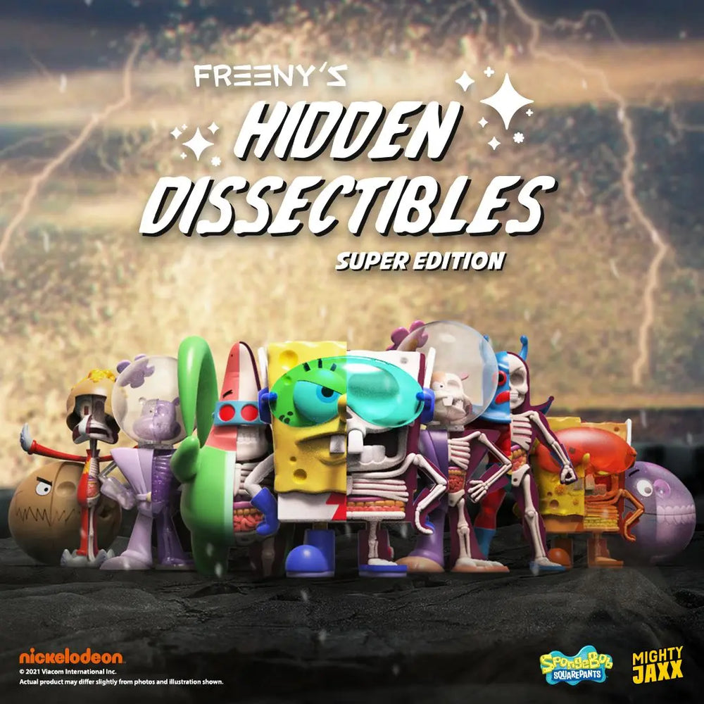 Freeny’s Hidden Dissectibles : SpongeBob SquarePants Series 04 (Super Edition) Blind Box (1 Blind Box) (ONLINE ORDER ONLY)
