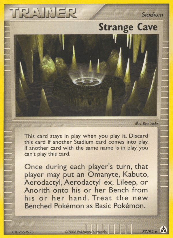 Strange Cave (77/92) [EX: Legend Maker] (Online Only)