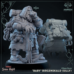 "Baby" Birgenskald, Stoutmaster (Male Dwarf Fighter) (Online Order Only)
