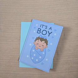 Cute New Baby Boy Card (ONLINE ORDER ONLY)