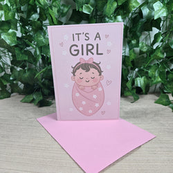 Cute New Baby Girl Card (ONLINE ORDER ONLY)