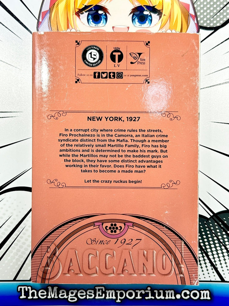 Baccano! Vol 1 Lootcrate Exclusive (Online Order Only)
