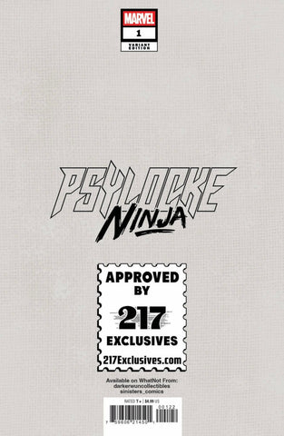 Psylocke: Ninja #1 Joseph Michael Lisner Exclusive Virgin Var (01/21/2026) (ONLINE ORDER ONLY)