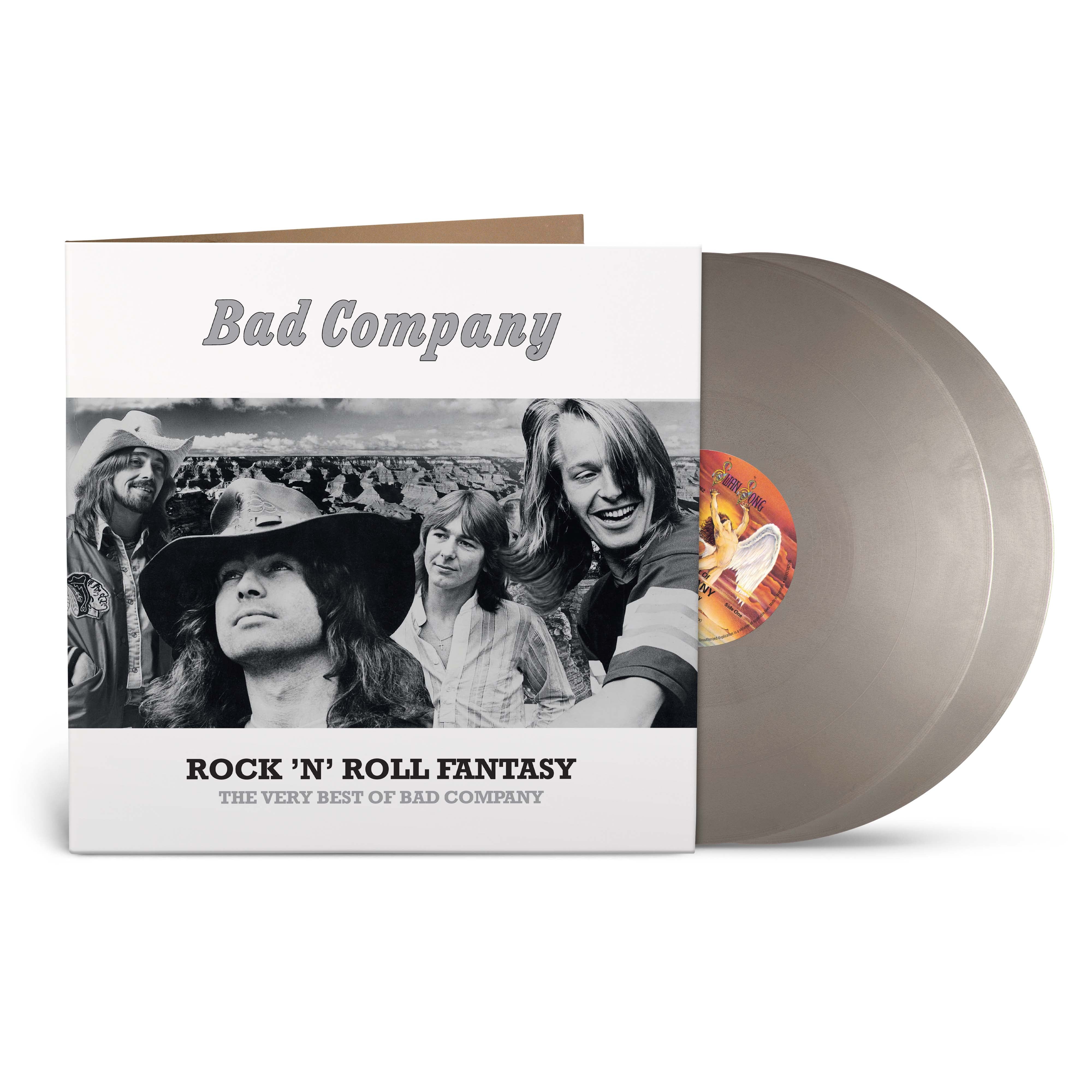 Rock N Roll Fantasy: The Very Best Of Bad Company (RKTBR25)(2LP Silver Vinyl) [Vinyl] (ONLINE ORDER ONLY)