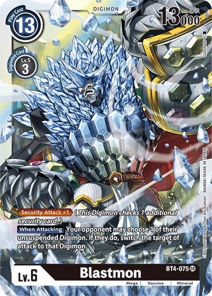 Blastmon [BT4-075] [Great Legend] (ONLINE ORDER ONLY)