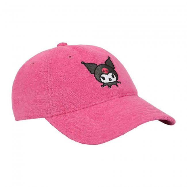 Kuromi Terry Cloth Embroidered Hat (ONLINE ORDER ONLY)