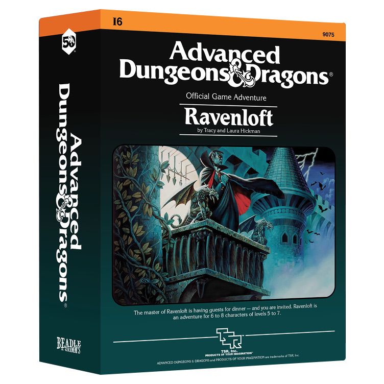 Classic Module Dice Collection: Ravenloft (ONLINE ORDER ONLY)