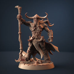 3D Printed Artisan Guild Baldur the Invincible Darkness of the Lich Lord 28mm 32mm (Online Only)