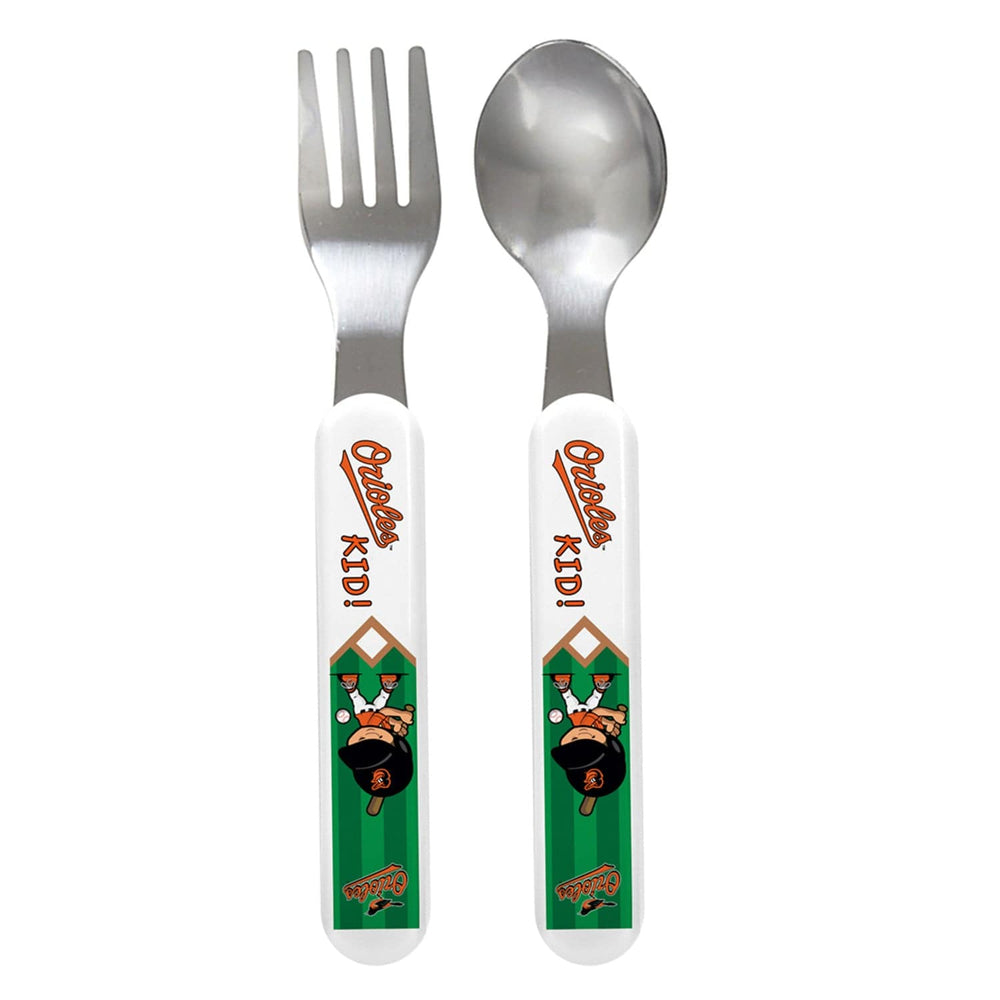Baltimore Orioles - Baby Fork & Spoon Set (ONLINE ORDER ONLY)