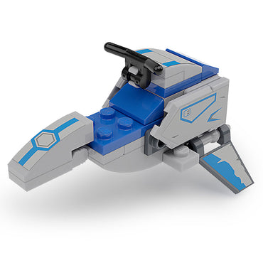 Balutar-class Swoop Speeder Bike Custom Building Set made using LEGO parts (Online Order Only)