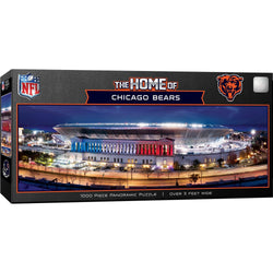 Chicago Bears - Stadium View 1000 Piece Panoramic Jigsaw Puzzle (ONLINE ORDER ONLY)