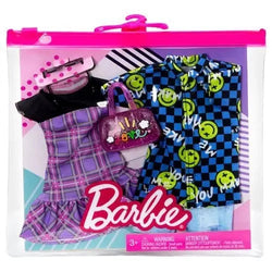 Barbie and Ken Plaid and Checker Print Fashion 2-Pack (ONLINE ORDER ONLY)