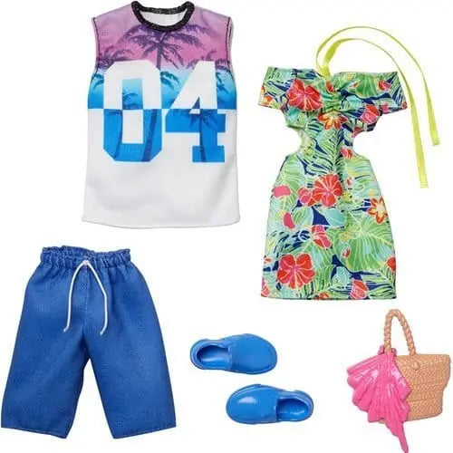 Barbie and Ken Tropical Fashion 2-Pack (ONLINE ORDER ONLY)