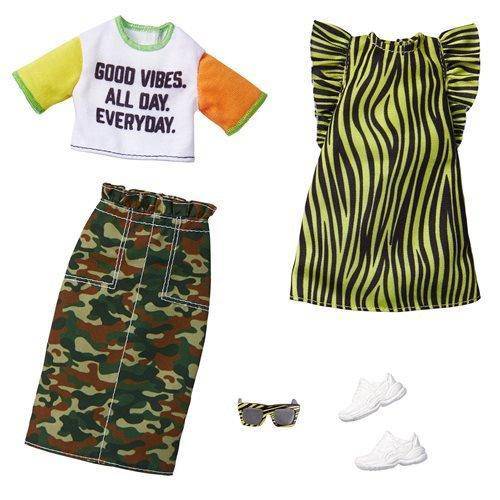Barbie Camo and Zebra Print Fashion Accessory Pack 12 (ONLINE ORDER ONLY)