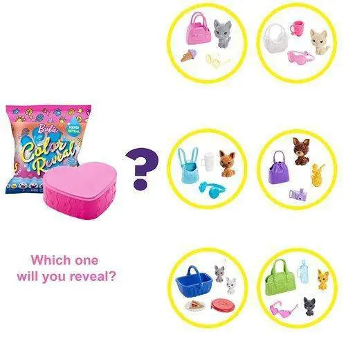 Barbie Color Reveal Pet Sunny Series - (1) bag with (1) item (ONLINE ORDER ONLY)