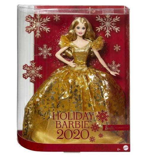 Barbie Holiday 2020 Blonde Hair Doll (ONLINE ORDER ONLY)