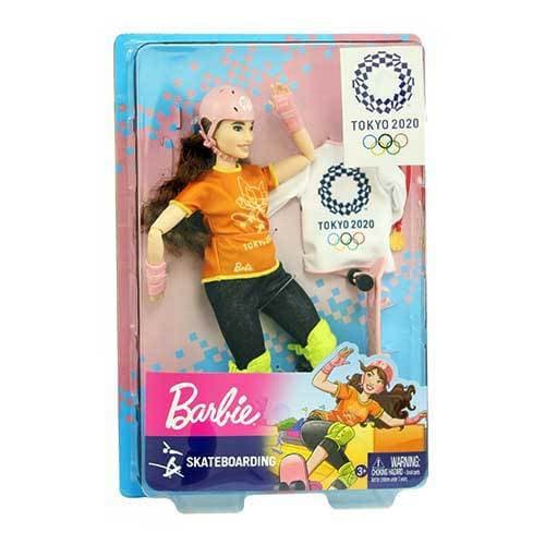 Barbie - You Can Be Anything - Olympics Tokyo 2020 - Skateboarding (ONLINE ORDER ONLY)