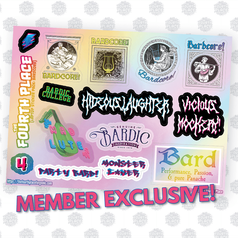 Bardcore! Stickers (ONLINE ORDER ONLY)