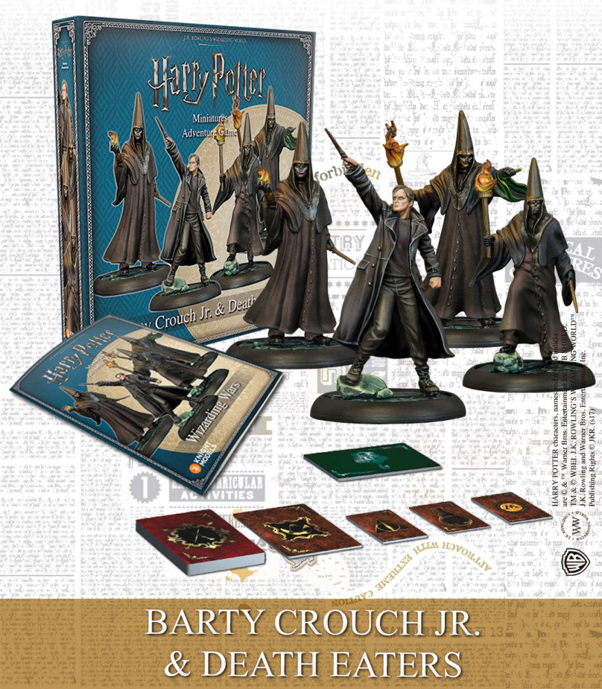 Harry Potter Miniatures Adventure Game: Barty Crouch Jr. & Death Eaters (ONLINE ORDER ONLY)