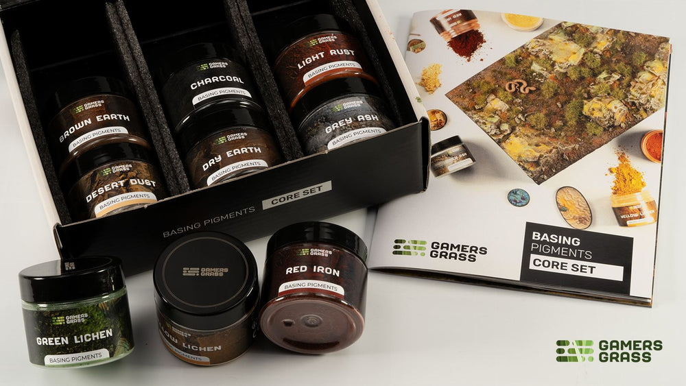 Gamers Grass | Basing Pigments Core Set