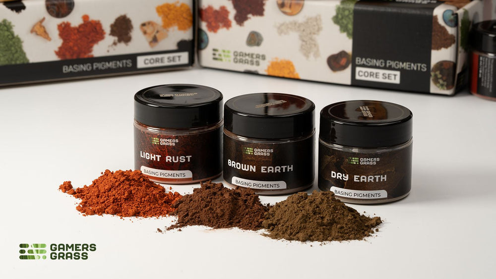 Gamers Grass | Basing Pigments Core Set