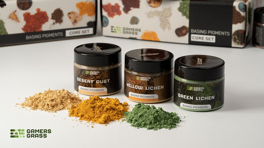Gamers Grass | Basing Pigments Core Set
