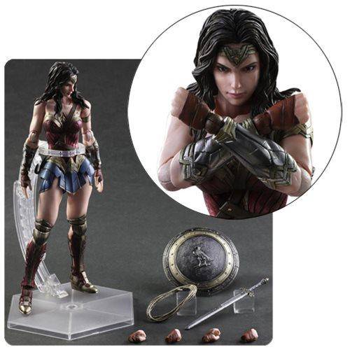 Batman v Superman: Dawn of Justice Wonder Woman Play Arts Kai Action Figure (Online Order Only)