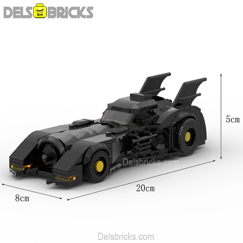 Batmobile Toy Car from Batman 1989 Movie Custom Lego Star Wars Minifigures (ONLINE ORDER ONLY)