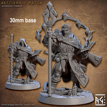 Battlemage Matija (Male Human Sorcerer) (Online Only)