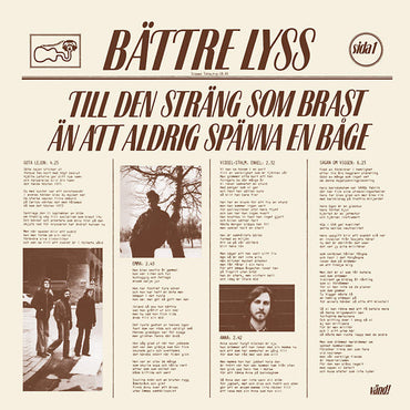 BATTRE LYSS - Till Den Strang Som Brast An Att Aldrig Spanna En Bage [Vinyl] (ONLINE ORDER ONLY)