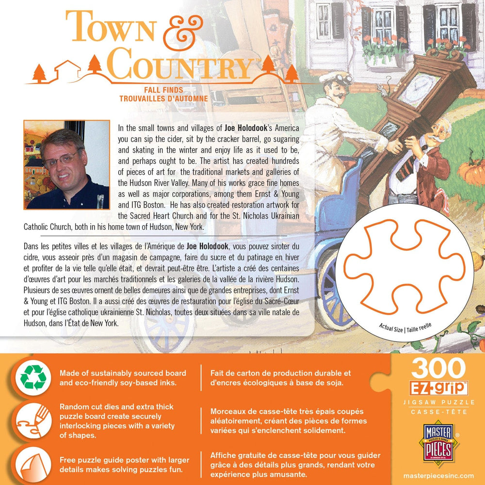 Town & Country - Fall Finds 300 Piece EZ Grip Jigsaw Puzzle (ONLINE ORDER ONLY)