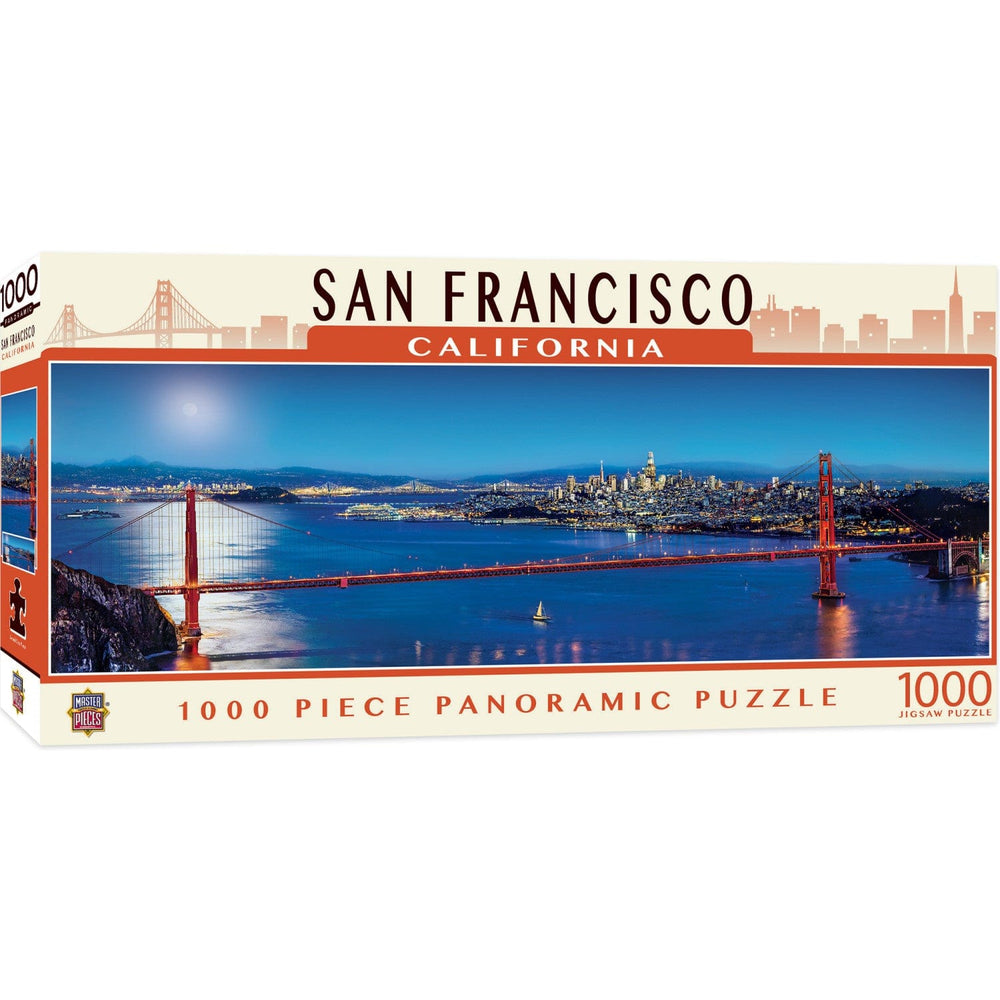 San Francisco, California 1000 Piece Panoramic Jigsaw Puzzle (ONLINE ORDER ONLY)