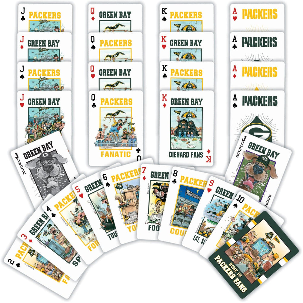 Green Bay Packers Fan Deck Playing Cards - 54 Card Deck (ONLINE ORDER ONLY)
