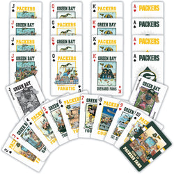 Green Bay Packers Fan Deck Playing Cards - 54 Card Deck (ONLINE ORDER ONLY)
