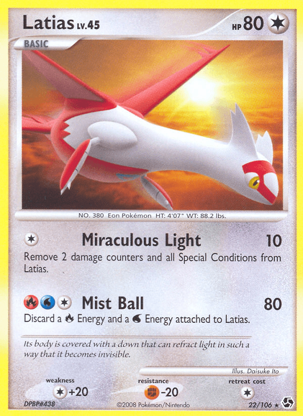 Latias (22/106) [Diamond & Pearl: Great Encounters] (Online Only)