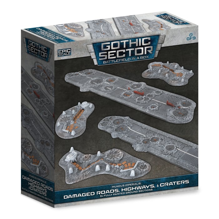 Battlefield in a Box: Mundus Imperialis - Highways (Damaged) (ONLINE ORDER ONLY)
