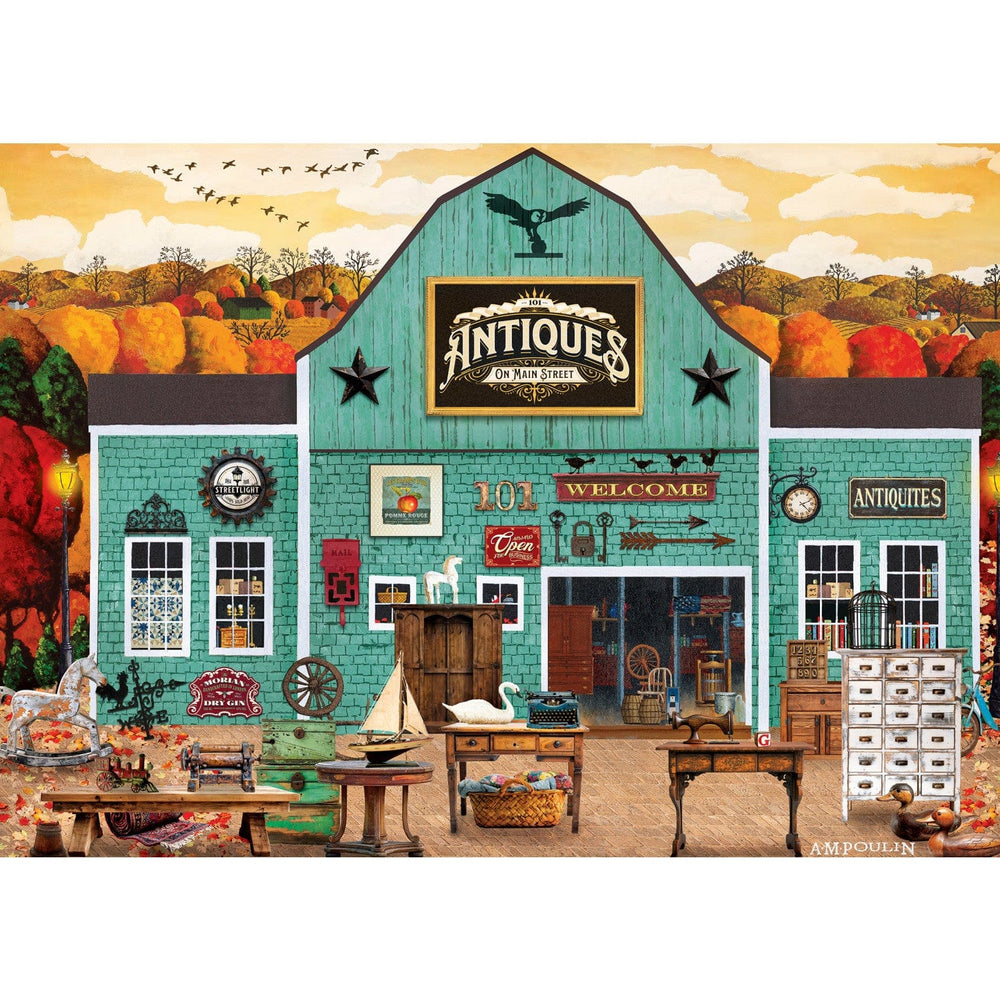 Heartland - Antiques on Main Street 500 Piece Jigsaw Puzzle (ONLINE ORDER ONLY)