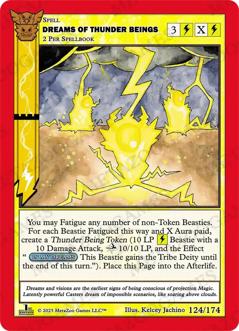 Dreams of Thunder Beings [Native: First Edition] (ONLINE ORDER ONLY)