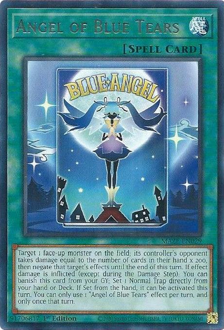 Angel of Blue Tears [MAZE-EN029] Rare (ONLINE ORDER ONLY)