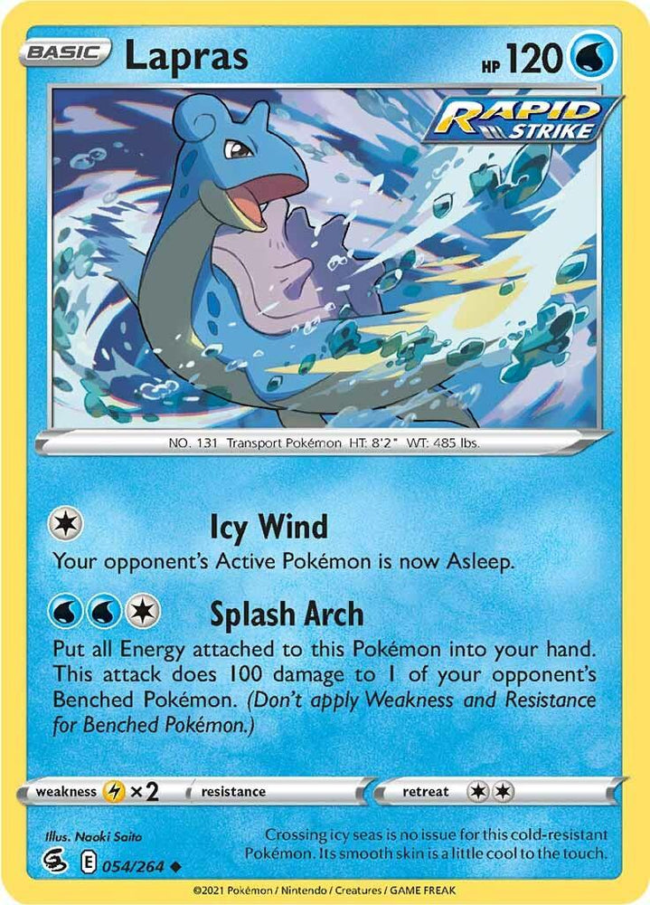 Lapras (054/264) [Sword & Shield: Fusion Strike] (Online Only)