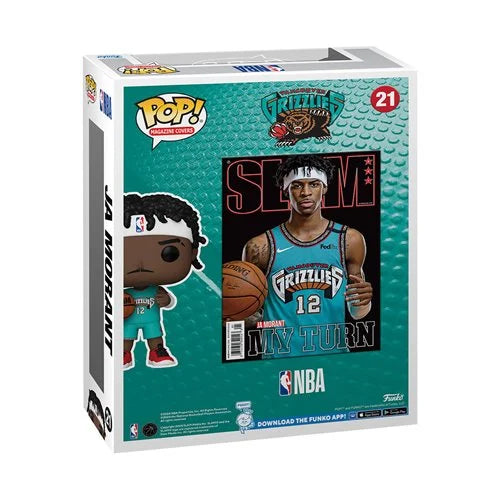 NBA Slam Ja Morant Funko Pop! Cover Figure #21 with Case (ONLINE ORDER ONLY)
