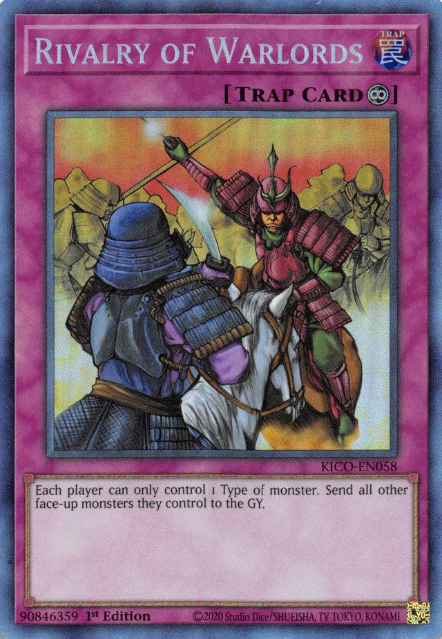 Rivalry of Warlords (Collector's Rare) [KICO-EN058] Collector's Rare (ONLINE ORDER ONLY)