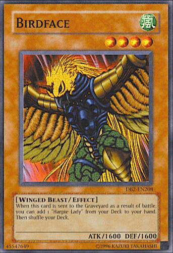 Birdface [DB2-EN208] Common (ONLINE ORDER ONLY)