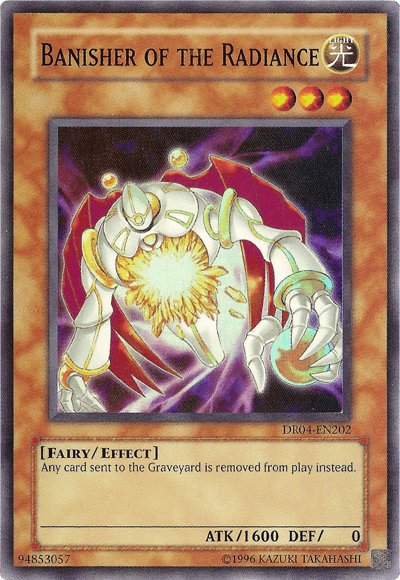 Banisher of the Radiance [DR04-EN202] Super Rare (ONLINE ORDER ONLY)
