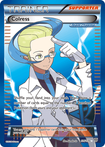 Colress (135/135) [Black & White: Plasma Storm] (Online Only)