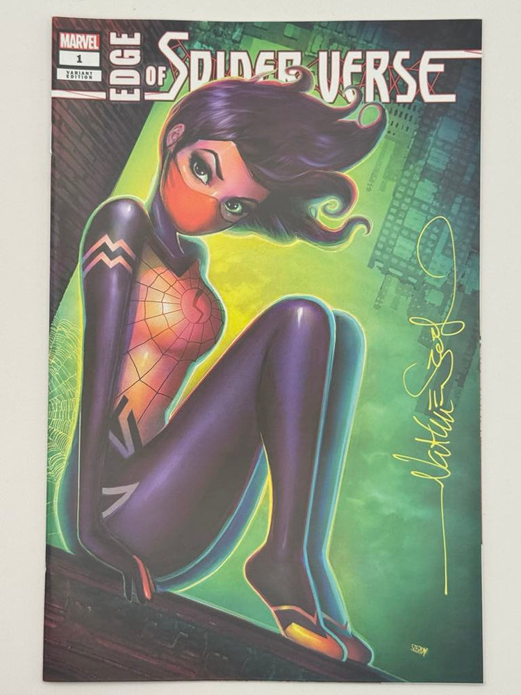 [Signed by Nathan Szerdy] EDGE OF SPIDER-VERSE #1 UNKNOWN COMICS NATHAN SZERDY EXCLUSIVE VAR [IN STOCK] (ONLINE ORDER ONLY)