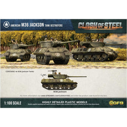 Clash of Steel - American: M36 Jackson Tank Destroyers (ONLINE ORDER ONLY)