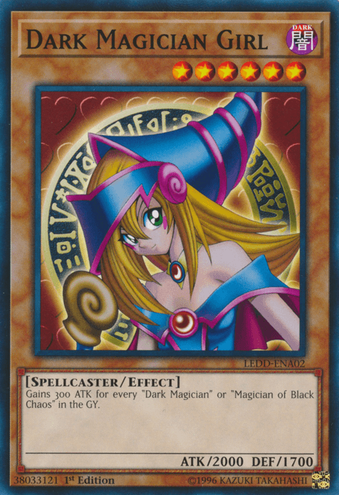 Dark Magician Girl [LEDD-ENA02] Common (ONLINE ORDER ONLY)
